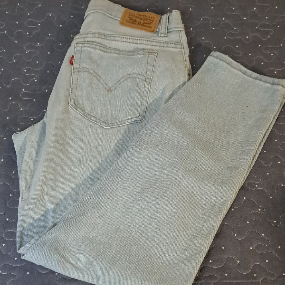 Levi's  Light Blue Mini Mom Jeans size 16